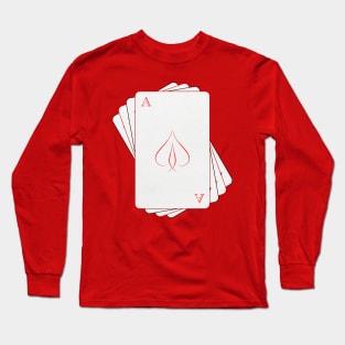 Four Aces Long Sleeve T-Shirt